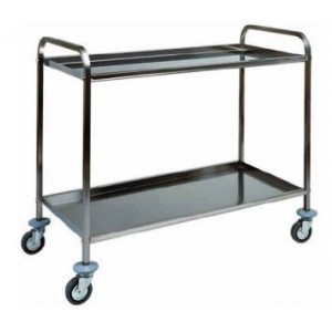 Carrello di servizio inox