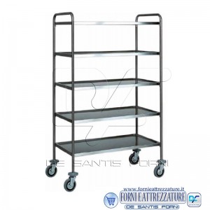 Carrello di servizio inox