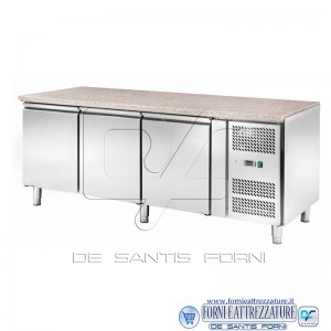 Banco refrigerato ventilato pasticceria,prof.800mm