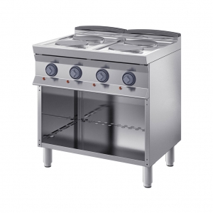 Cucina elettrica a 4 piastre singole 