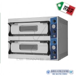 Forno elettrico per pizza 2 camere cm.72x108x14H(x2)